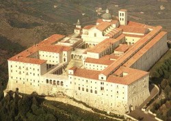 abbazia-di-montecassino oggi, veduta aerea