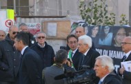 Il Presidente Mattarella in visita all'Aquila: 