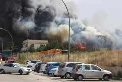 incendio sicilia